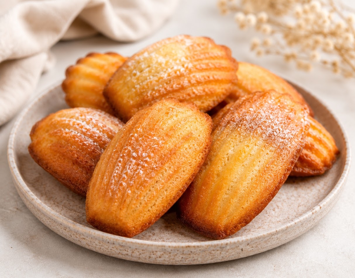 Madeleines sans gluten
