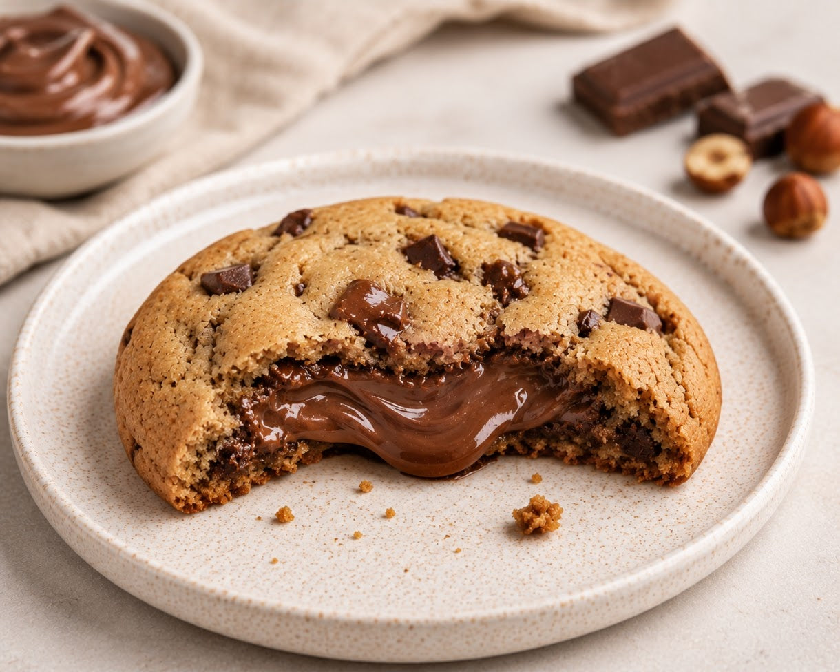 Cookie cœur chocolat sans gluten