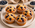 Muffins myrtille sans gluten