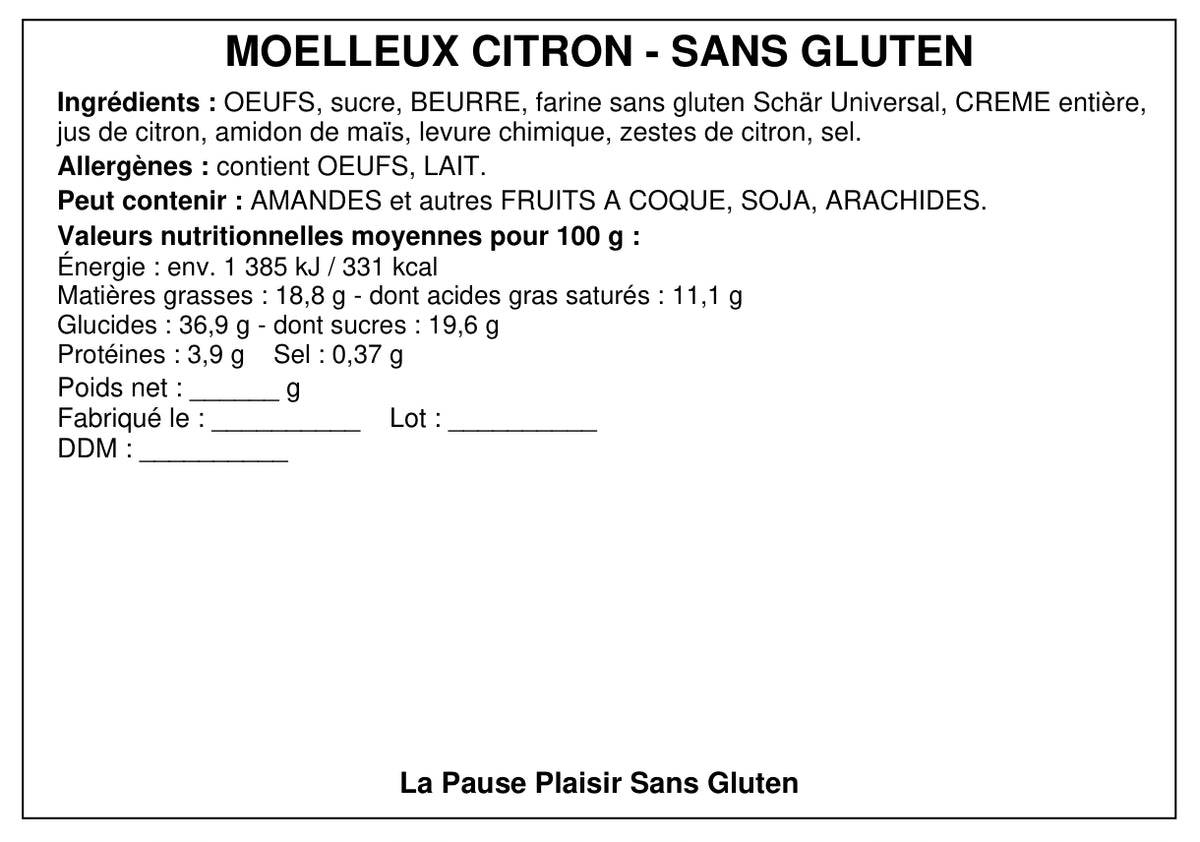 🎂 Pack Anniversaire Adulte – 100 % Sans Gluten