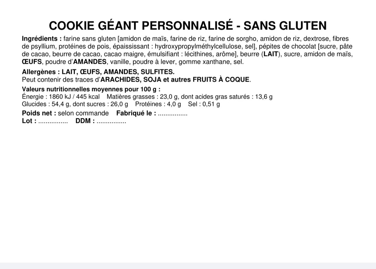 🎂 Pack Anniversaire Adulte – 100 % Sans Gluten